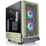 Thermaltake - Ceres 300 TG ARGB - PC-behuizing - Groen - ATX, Mini-ITX, mATX