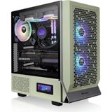 Thermaltake - Ceres 300 TG ARGB - PC-behuizing - Groen - ATX, Mini-ITX, mATX