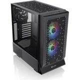 Thermaltake - Ceres 330 TG ARGB - PC-behuizing - Zwart - SPCC - Gehard Glas