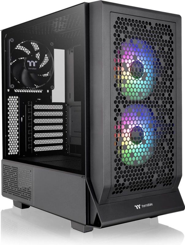 Thermaltake - Ceres 330 TG ARGB - PC-behuizing - Zwart - SPCC - Gehard Glas
