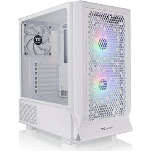 Thermaltake - Ceres 330 TG ARGB - PC-behuizing - Wit - Gehard Glas