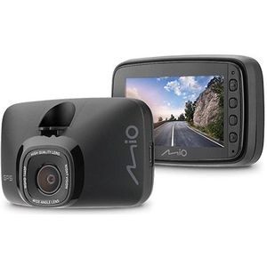 Mio MiVue 812 Ultra HD (Bluetooth, Versnellingssensor, GPS-ontvanger, Ingebouwd display, Ingebouwde microfoon, WQHD), Dashcams, Zwart
