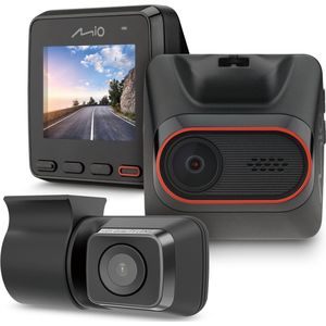 Mio MiVue C420 Dual Dashcam - 2inch - Full-HD - met Achterruitcamera