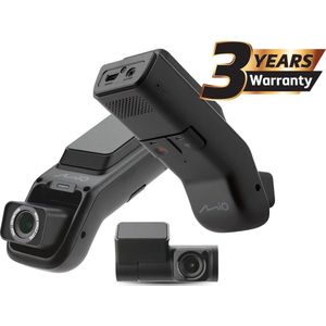 Mio MiVue J756DS (Ingebouwde microfoon, GPS-ontvanger, WiFi, Volledige HD), Dashcams, Zwart