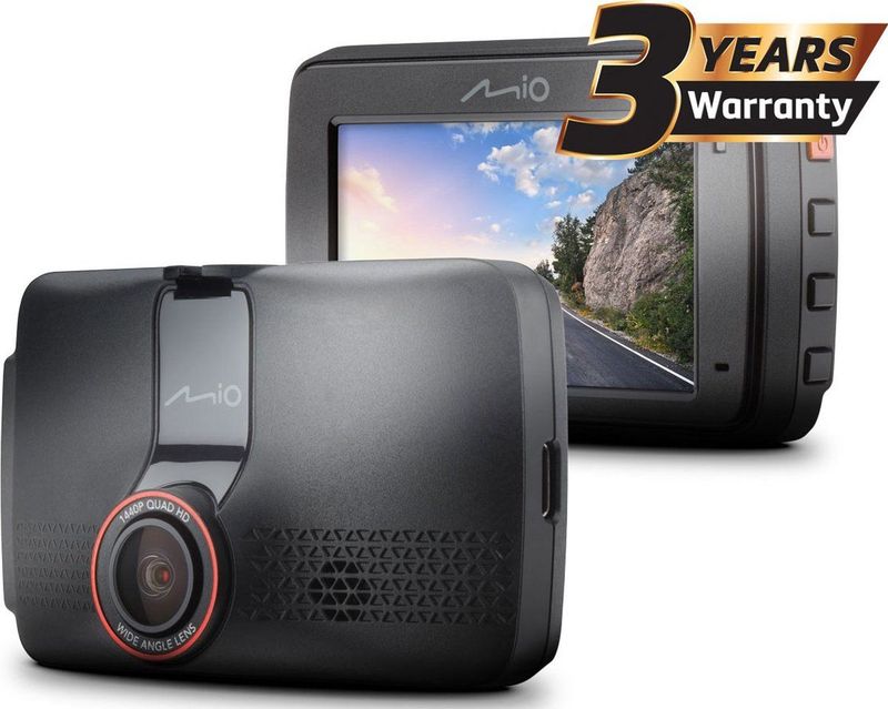 Mio - MiVue 803 - Dashcam - Zwart - 2.5K 1440P met Wi-Fi en GPS