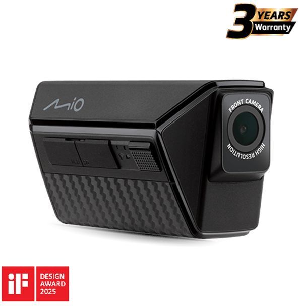 Mio - MiVue MP30 - GPS Dual Motor Dashcam - Zwart - IP67