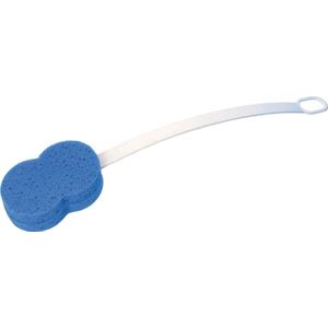 Aidapt badspons blauwe spons - flexibel lang handvat