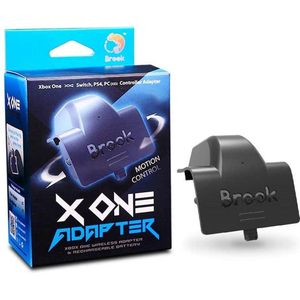 Brook X One Adapter - Xbox One to Switch/PS4/PC (XID) with Battery Pack - Black