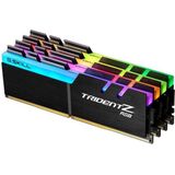 G.Skill - Trident Z RGB - RAM - Zwart - 4 x 8GB - 3200MHz - DDR4
