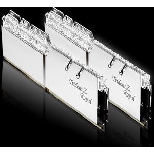 G.Skill Trident Z Royal (2 x 8GB, 3200 MHz, DDR4 RAM, DIMM 288 pin), RAM, Zilver