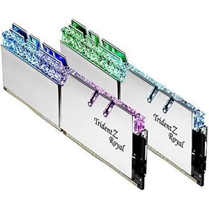 G.Skill - Trident Z Royal - Geheugenmodule - Zilver - 32GB (2 x 16GB) - DDR4 3600MHz