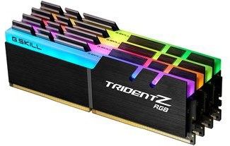 G.Skill - Trident Z RGB - RAM - Zwart - 4 x 8GB - 3600 MHz - DDR4