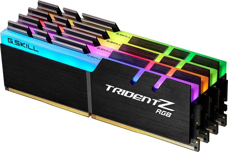G.Skill - F4-3600C16Q-64GTZRC - RAM - Zwart - 4 x 16GB - 3600MHz - DDR4