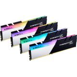 G.Skill - Trident Z Neo - RAM - Zilver - Zwart - 4 x 16GB - 3600 MHz - DDR4