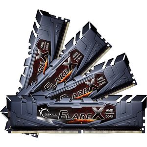 G.Skill - Fakkel X - RAM - Zwart - 4 x 16GB - 3200MHz - DDR4