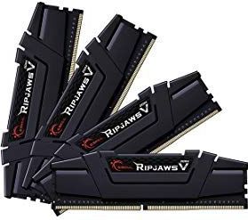 G.Skill - Ripjaws V - RAM - 64GB - 4x16GB - DDR4 3600MHz - Zwart