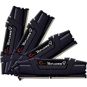 G.Skill - Ripjaws V - RAM - Zwart - 128 GB - 4 x 32 GB - DDR4 - 3600 MHz