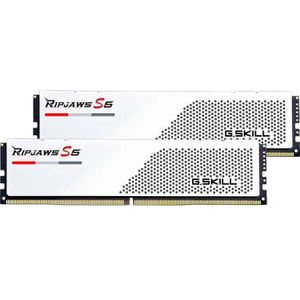 G.Skill - Ripjaws S5 - RAM - Wit - 2 x 32GB - 5200 MHz - DDR5