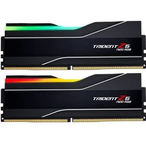 G.Skill Trident Z5 NEO RGB Series 32GB (2X 16GB) 288-Pin SDRAM DDR5 6000 (PC5-48000) CL30-38-38-96 1,35V Dual Channel Desktop Arbeitsspeicher Modell F5-6000J3038F1 6GX2-TZ. 5NR (Mattschwarz)