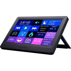G.Skill - WigiDash - Controller - Zwart - 7-inch touchscreen - USB-C