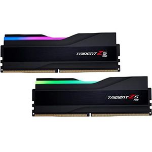 G.SKILL Trident Z5 RGB Series (Intel XMP 3.0) DDR5 RAM 48GB (2x24GB) 8400MT/s CL40-52-52-134 1.40V Desktop Computer Memory UDIMM - Mat Zwart (F5-8400J4052G24GX2-TZ5RK)