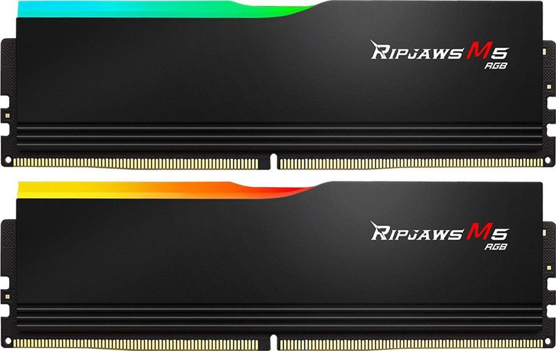 G.Skill - Ripjaws M5 RGB - RAM - Zwart - 96GB - DDR5 - 6400MHz
