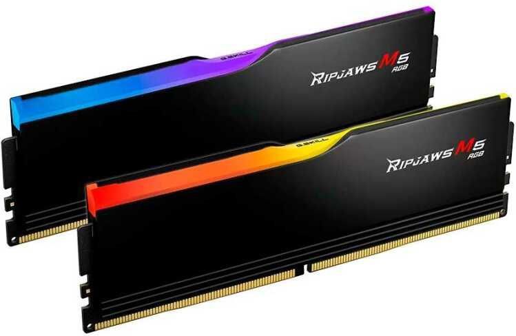 G.Skill - Ripjaws M5 RGB - RAM - Veelkleurig - 64GB - 6000MHz - DDR5