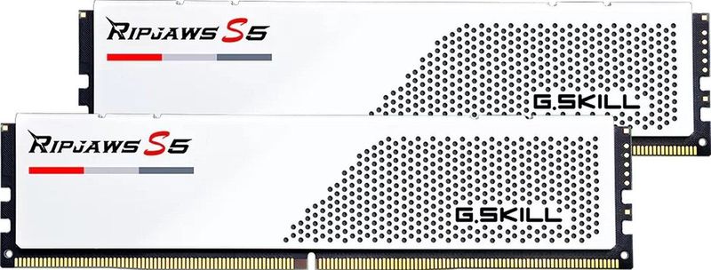 G.Skill - Ripjaws S5 - RAM - Wit - 2 x 48GB - 5200 MHz - DDR5