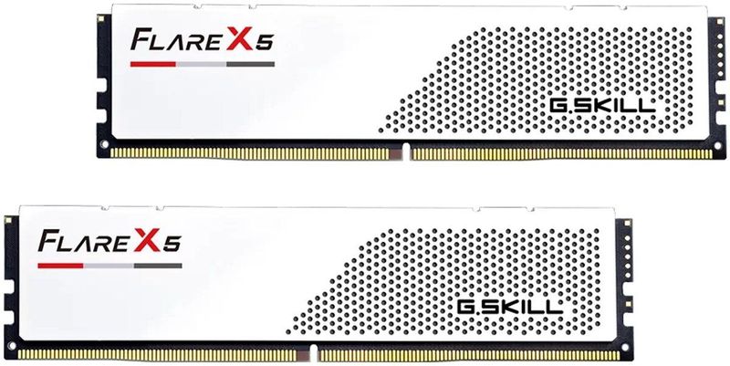 G.Skill - Flare X5 - RAM - Wit - 2 x 16GB - 6000 MHz - DDR5