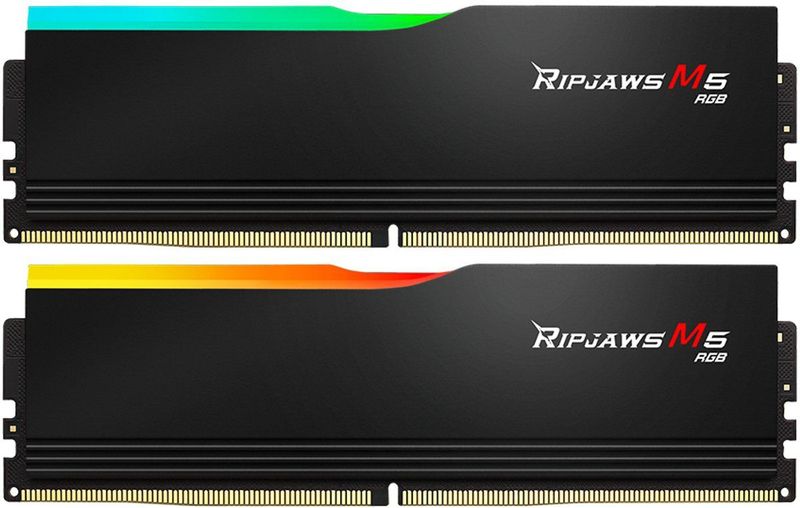 G.Skill - Ripjaws M5 RGB - RAM - Zwart - 64 GB - DDR5-6000