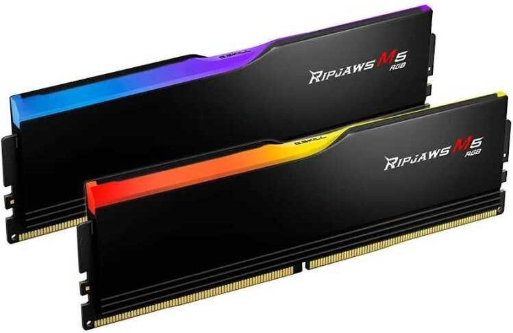 G.Skill - Ripjaws M5 RGB - RAM - Zwart - 2 x 24GB - 6000 MHz - DDR5