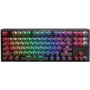 Ducky One 3 Aura zwart TKL Gaming toetsenbord, RGB LED - MX-bruin
