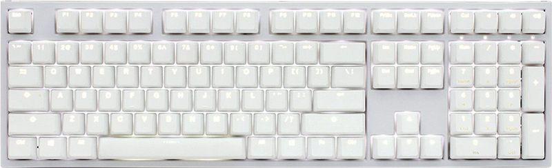 Ducky - ONE 2 - Gamingtoetsenbord - Wit - Mechanisch - Cherry MX Black