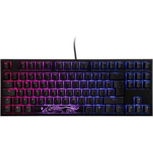 Ducky One 2 TKL PBT Gaming toetsenbord, MX-zwart, RGB LED - zwart