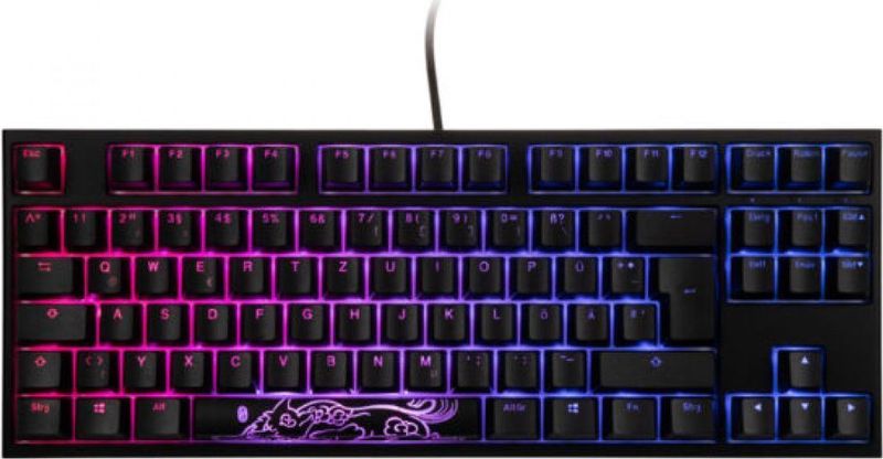 Ducky - One 2 TKL - Gamingtoetsenbord - Zwart - PBT - RGB-LED-verlichting