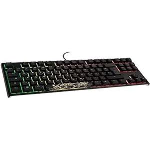 Ducky - One 2 TKL - Gaming-Toetsenbord - Zwart-Wit - PBT - RGB-LED-Verlichting