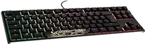 Ducky - One 2 TKL - Gaming-Toetsenbord - Zwart-Wit - PBT - RGB-LED-Verlichting