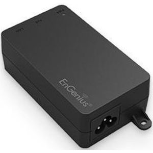 EnGenius EPA5012GP - Gigabit Ethernet - 10,100,1000 Mbit/s - Zwart - CB IEC 60950-1: 20 (60 W), PoE-injector
