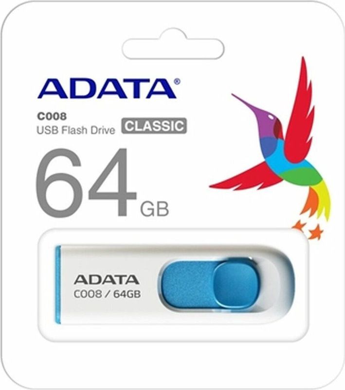 ADATA - Classic C008 - USB-stick - Wit - 64 GB