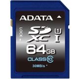 ADATA SDXC 64GB UHS-I Class 10 Flashgeheugen
