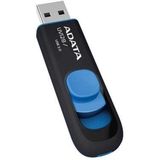 ADATA - DashDrive UV128 - USB Flash Drive - 32GB - Zwart, Blauw