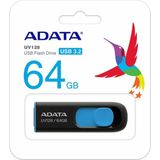ADATA USB 3.1 Stick UV128 zwart/blauw 64GB