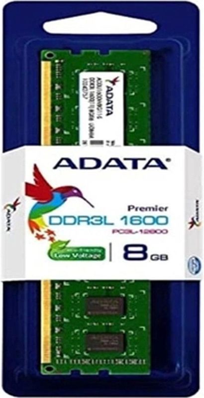 ADATA - Premier - Geheugenmodule - Groen - 8GB DDR3L 1600MHz DIMM
