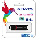 ADATA Flashdrive DashDrive UV150 64 GB USB3 90/20MBs, zwart
