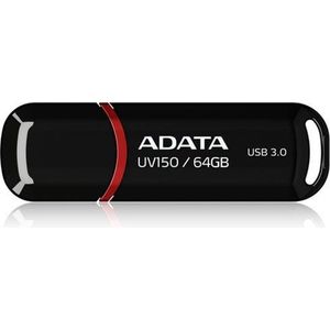 ADATA Flashdrive DashDrive UV150 64 GB USB3 90/20MBs, zwart