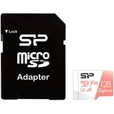 Silicon Power - Superior - MicroSDXC - Perzik - 128 GB - Klasse 10