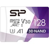 Silicon Power - Superior - MicroSDXC - Perzik - 128 GB - Klasse 10