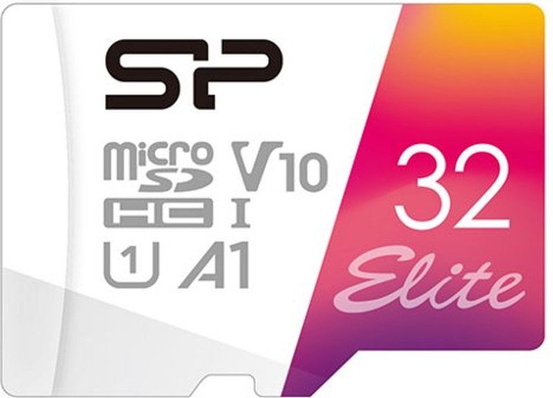 Silicon Power - Elite Micro SDHC - Geheugenkaart - 32GB - UHS-I A1 V10
