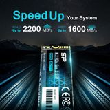 Silicon Power SSD 512GB - NVMe M.2 - PCIe Gen3x4