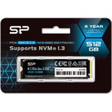 Silicon Power SSD 512GB - NVMe M.2 - PCIe Gen3x4